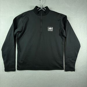 Waterworks Under Wader Wear 1/4 Zip Top Men's Large Fishing Hunting USA Made